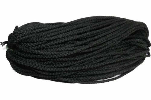 шнур плетеный 4 мм х 50м черный 2 Элемент
