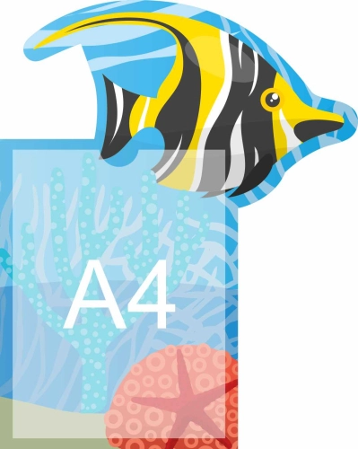 Стенды для детского бассейна 380х475мм А4 Стенды для детского бассейна 380х475мм А4