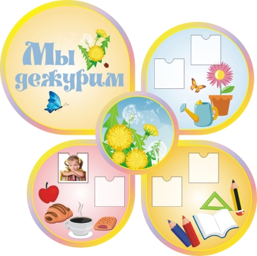 Стенды группа Одуванчик  690х690мм  Стенды группа Одуванчик  690х690мм