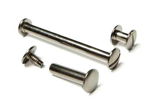 Болты полиграфические металл Серебро Болты полиграфические металл Серебро