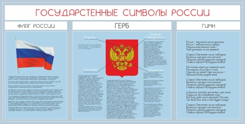 Оформление Символика регионов России 2160х1100мм Оформление Символика регионов России 2160х1100мм