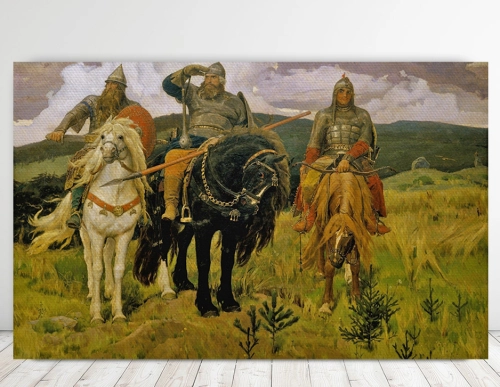 Васнецов три богатыря