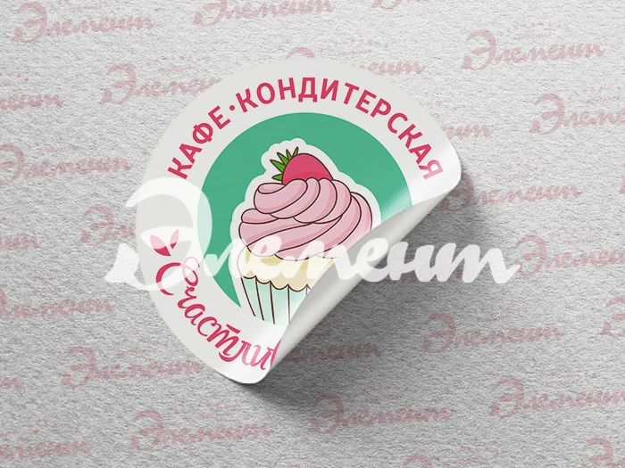стикер кондитер