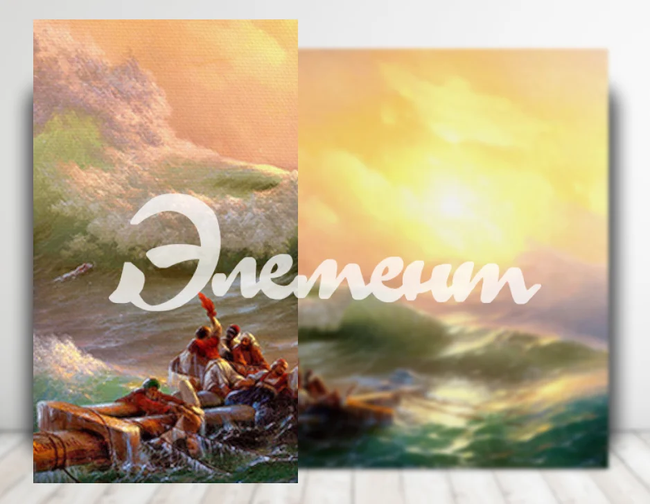 Девятый вал - Иван Айвазовский2