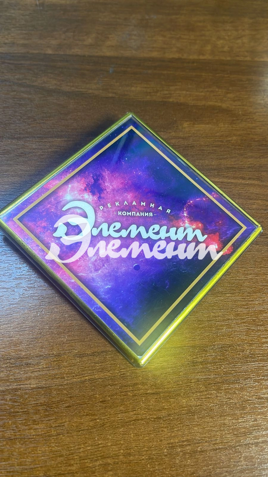 Изготовление акрилового магнита  100х100мм