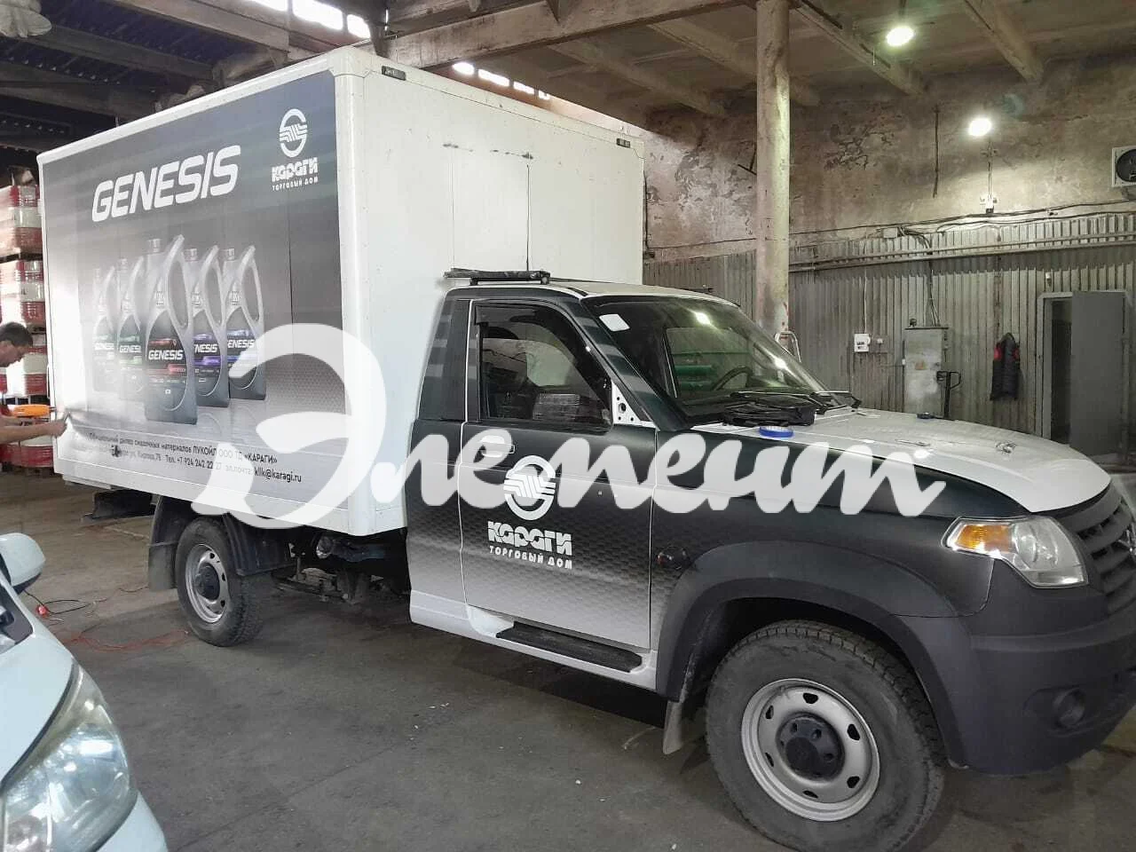 брендирование грузового автотранспорта 1