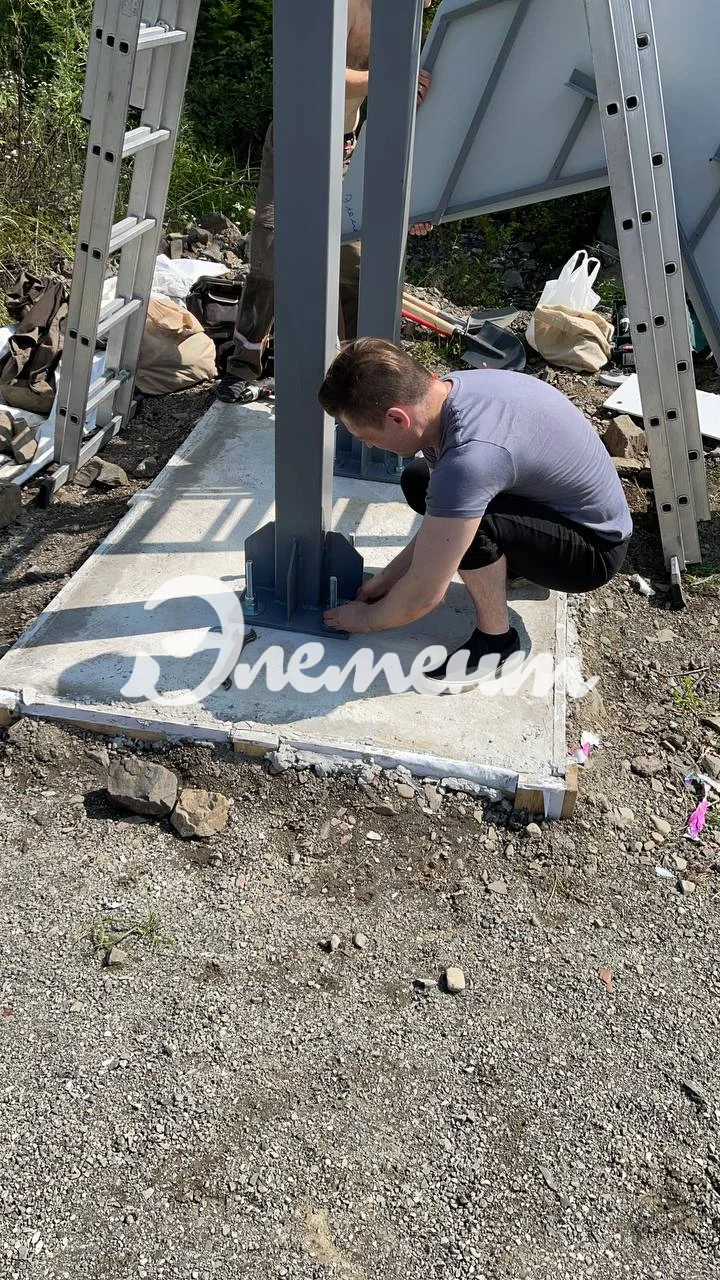 Стела затяжка гаек