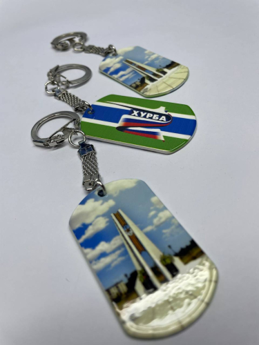 Брелоки сублимация подарочные