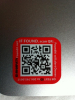 Стикер с QR-кодом для оплаты товаров или услуг3