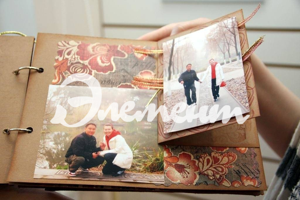 Изготовление фотоальбома Элемент 4