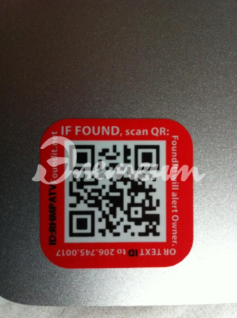 Стикер с QR-кодом для оплаты товаров или услуг3