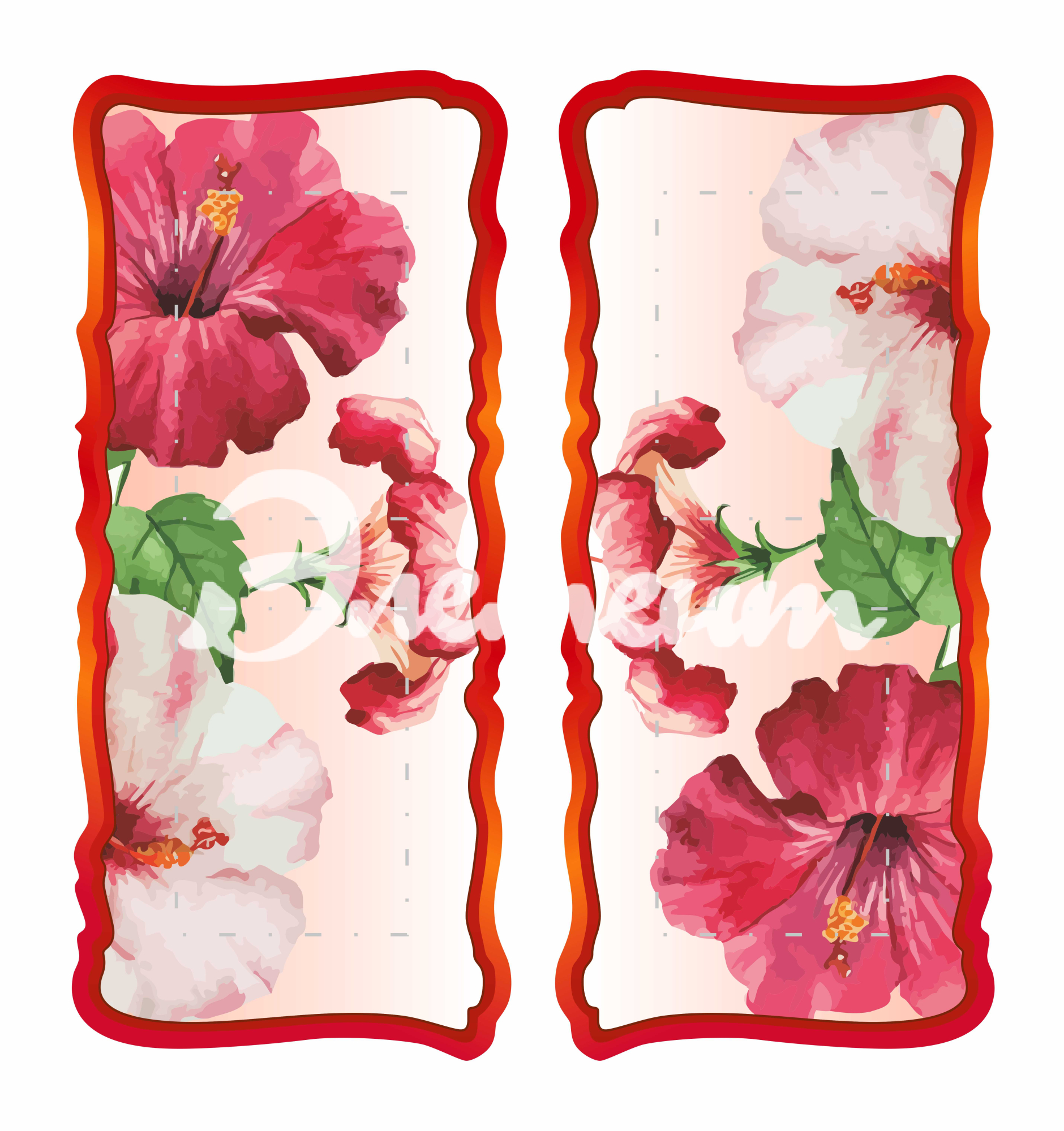 Стенды для кабинета Биологии 840х900мм 4-А4, 1 блок 400х900мм (4)