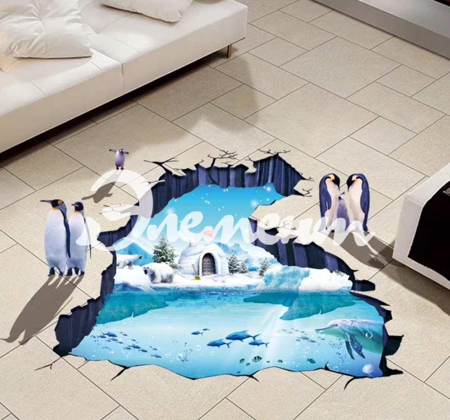 наклейки для  пола5